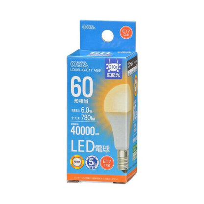 Ohm Electric LED Bulb Small E17 Equivalent to 60W 1-Pack