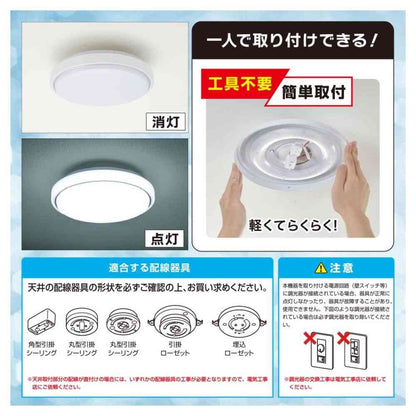 Ohm Electric LED Indoor Entrance Light Daylight Color