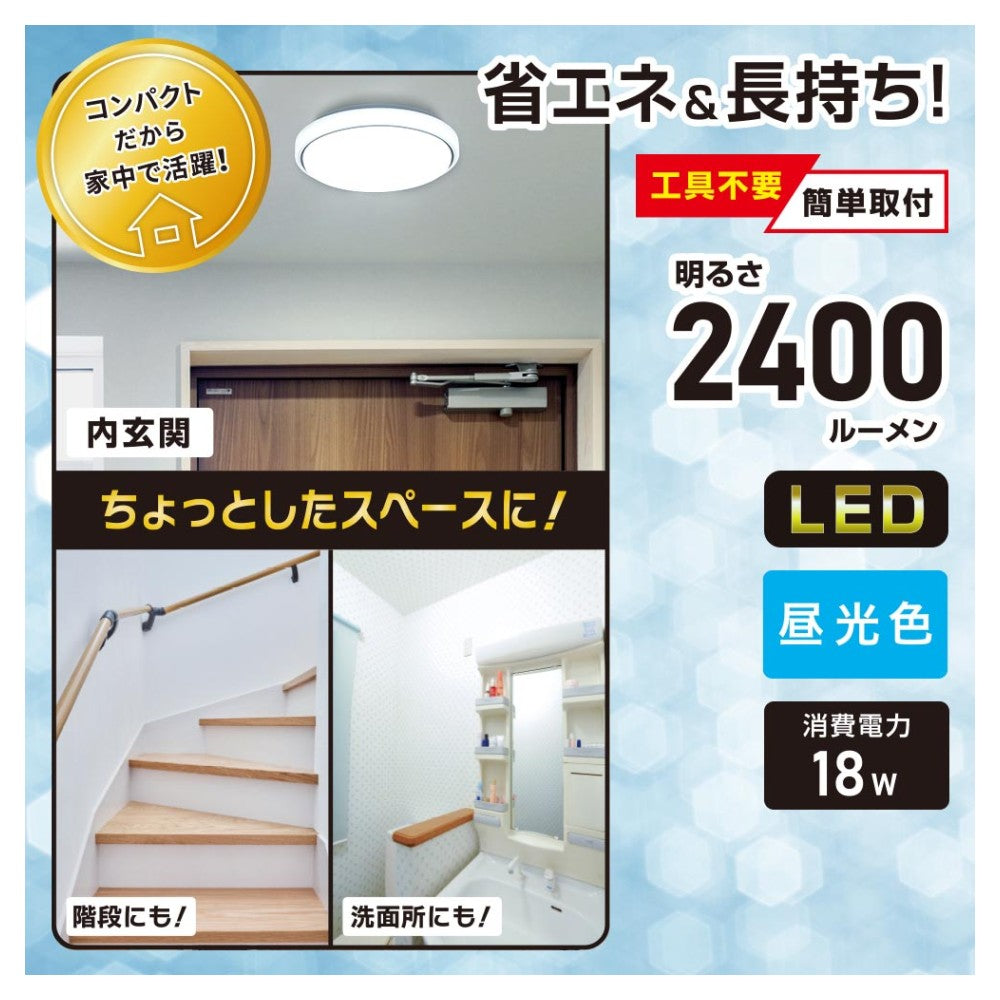 Ohm Electric LED Indoor Entrance Light Daylight Color