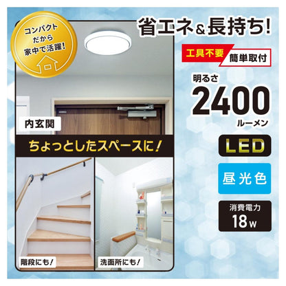 Ohm Electric LED Indoor Entrance Light Daylight Color