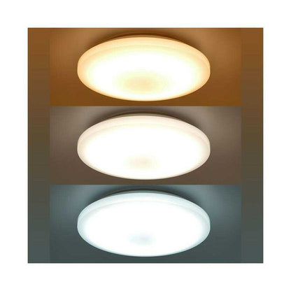 Ohm Electric LED Ceiling Light with Dimming and Color Adjustment for 6 Tatami Mats - Remote Control