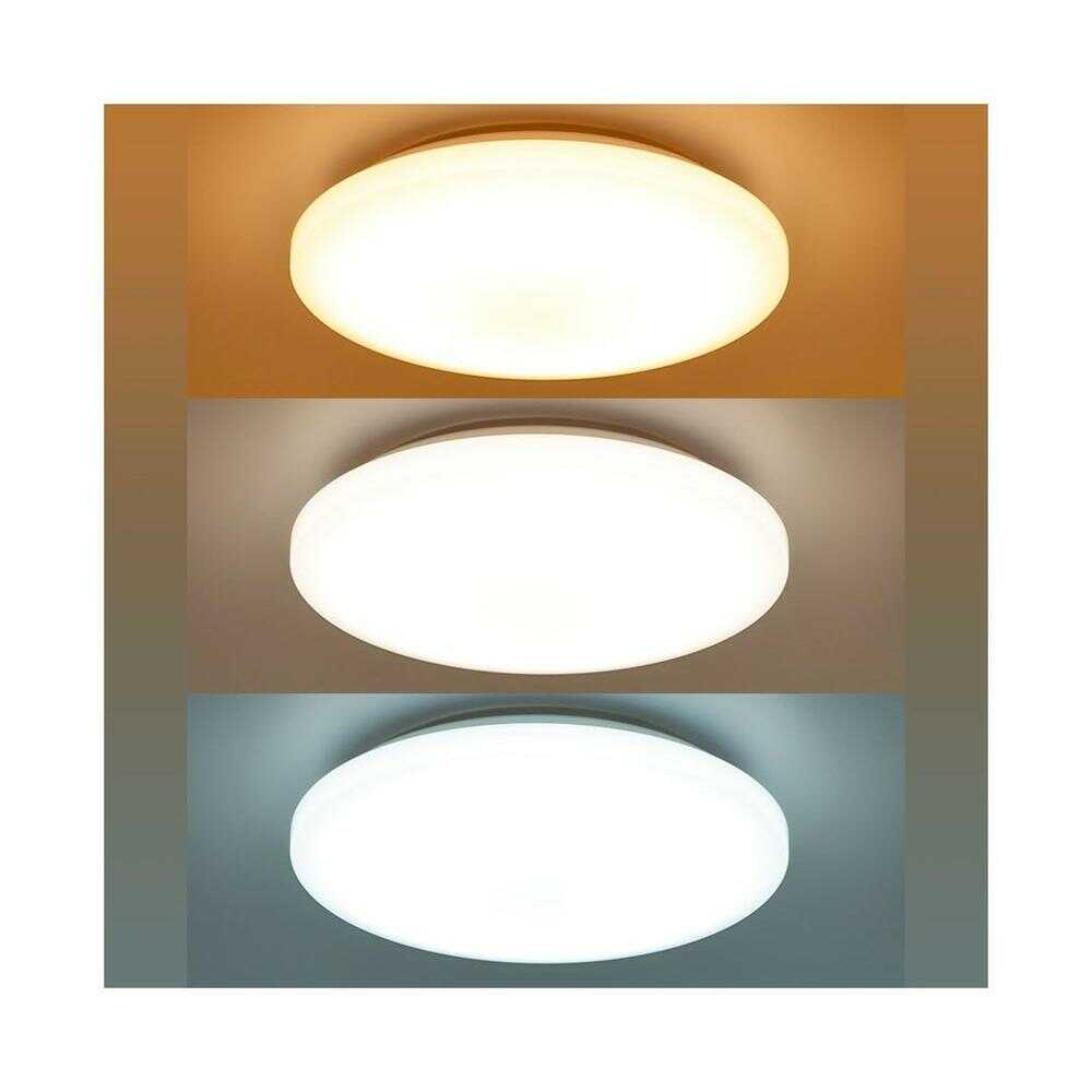 Ohm Electric LED Ceiling Light with Dimming and Color Adjustment for 12 Tatami Mats - Remote Control