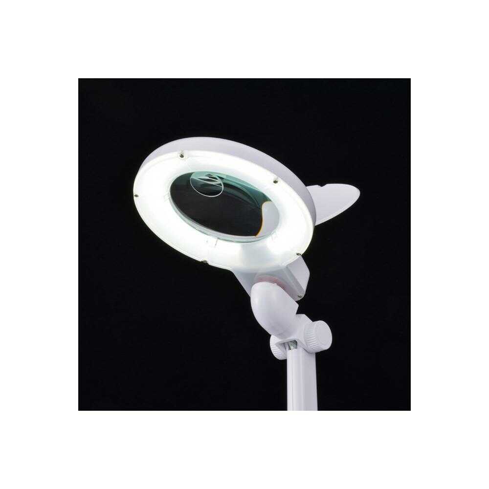 Ohm Electric L-ZOOM LED Stand Light with Magnifier - 480lm