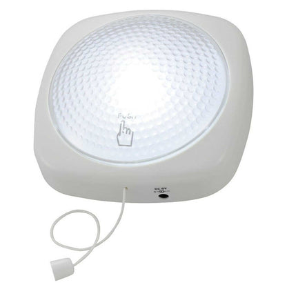 Ohm Electric LED Large Push Light White LED