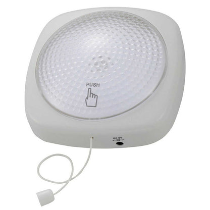 Ohm Electric LED Large Push Light White LED