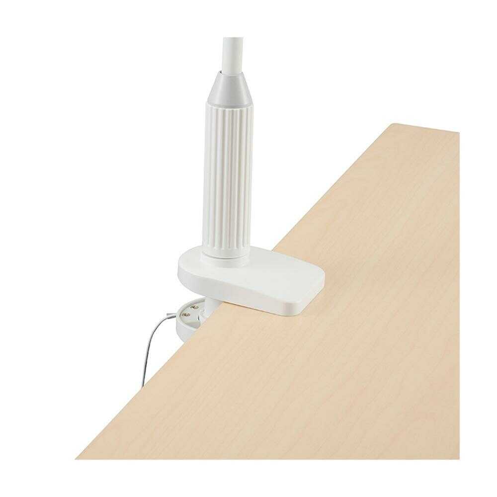 Ohm Electric LED Desk Lamp with Clamp - White