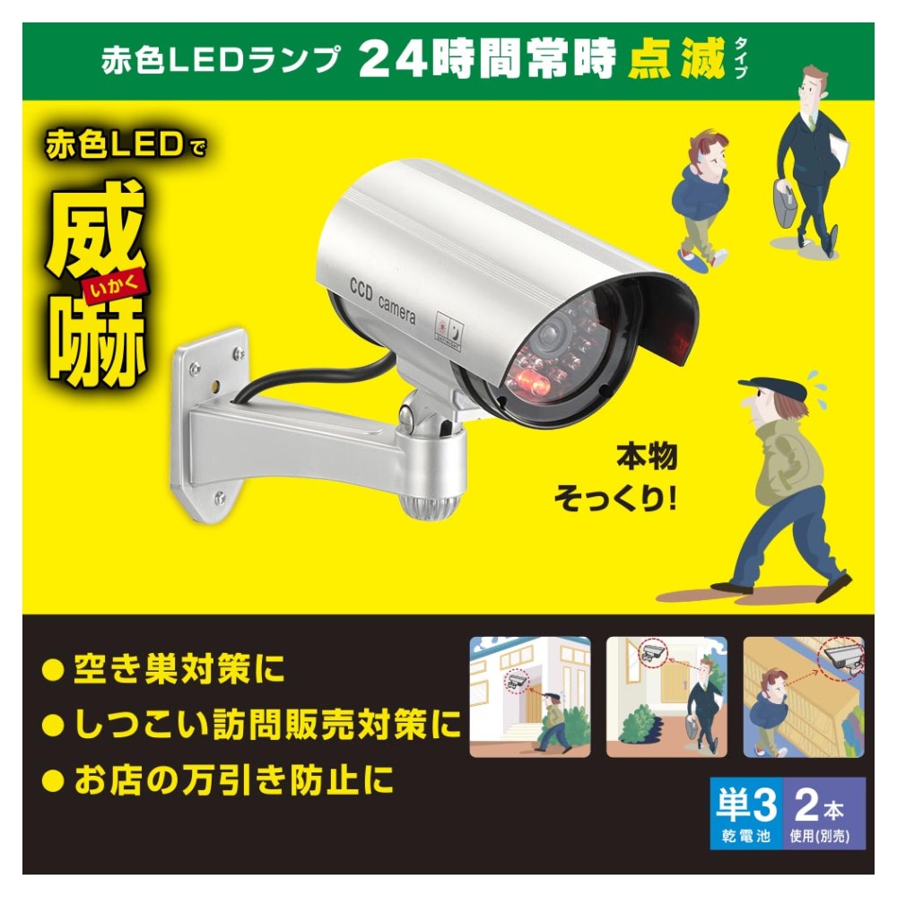 Ohm Electric Dummy Camera Outdoor Type
