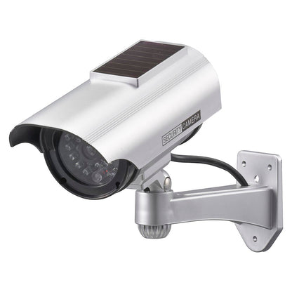 Ohm Electric Dummy Camera Solar-Powered Outdoor Type