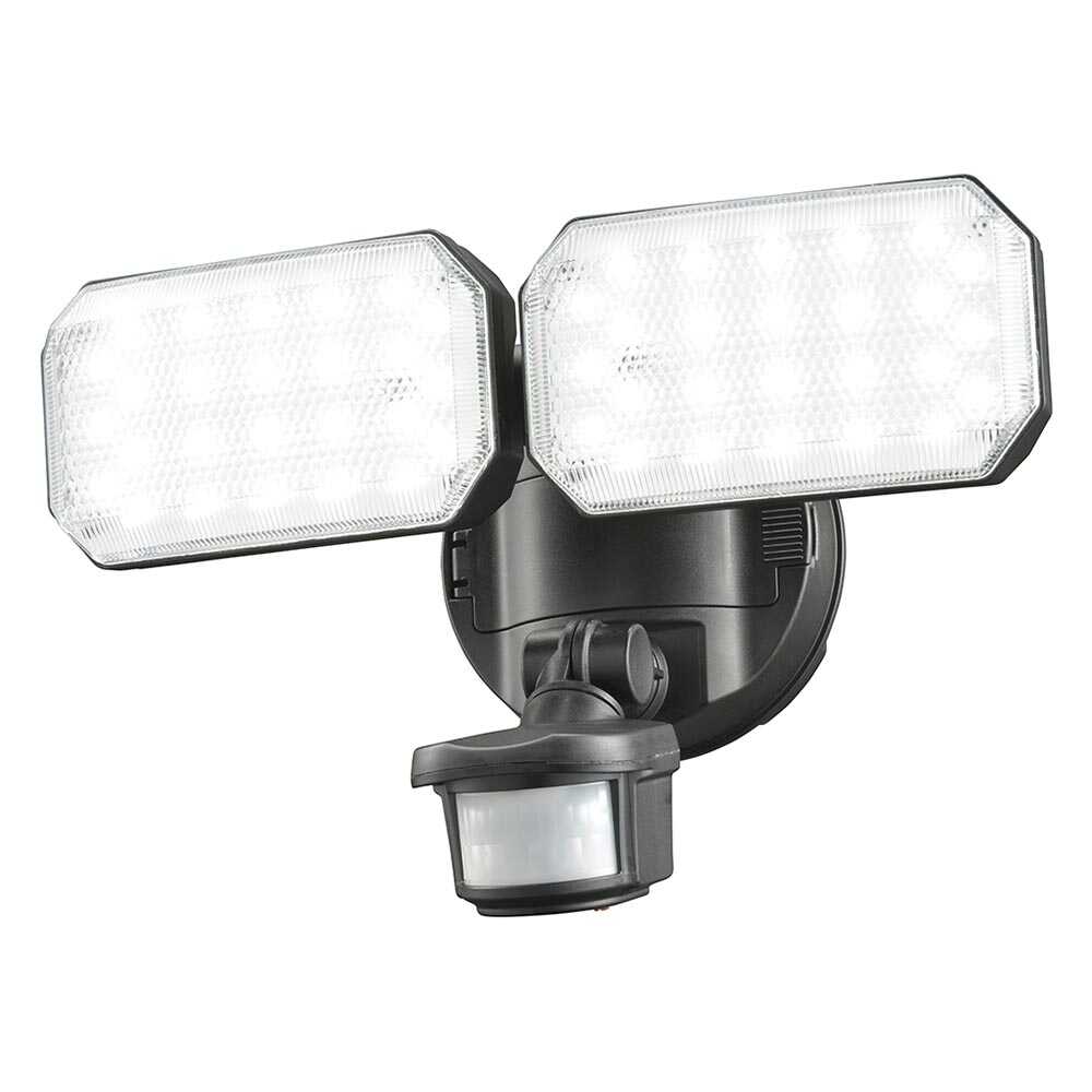 Ohm Electric Monban Security Sensor Light 2 Bulb Lithium Rechargeable