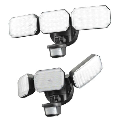 Ohm Electric Monban Security Sensor Light 3 Bulb Lithium Rechargeable