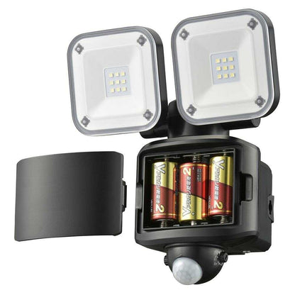 Ohm Electric Monban Security Sensor Light with 2 Lamps Battery Operated (1 Unit)