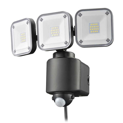 Ohm Electric Monban Security Sensor Light 3 Bulb Plug-in