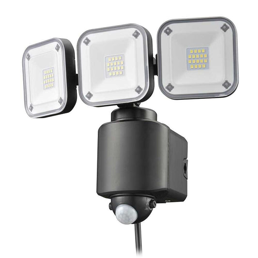 Ohm Electric Monban Security Sensor Light 3 Bulb Plug-in