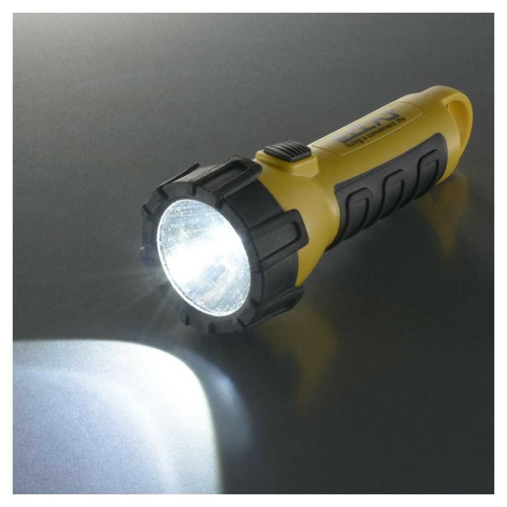 Ohm Electric LED Protection Light 230 Lumens Yellow