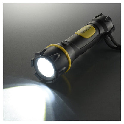 Ohm Electric LED Rubber Light Shock Resistant IPX4 120 Lumens with Batteries