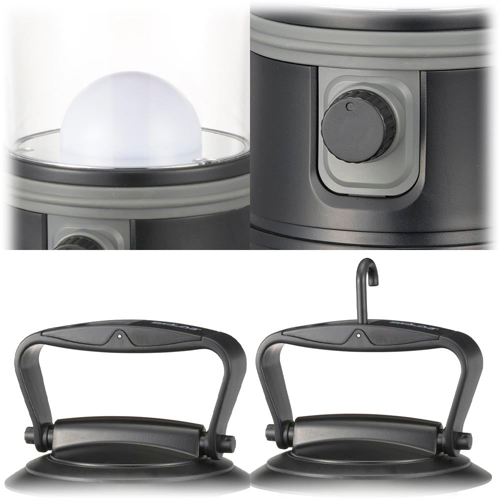 Ohm Electric LED Lantern with Dimming and Color Adjustment 530 Lumens
