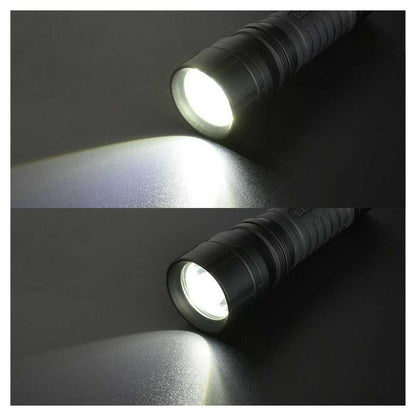 Ohm Electric LED Zoom Light Rubber Grip ECLAT 290 Lumens