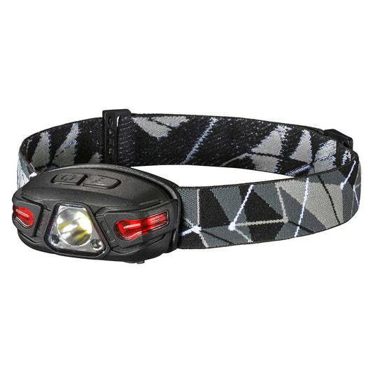 Ohm Electric Rechargeable LED Headlamp with Motion Sensor 350 Lumens