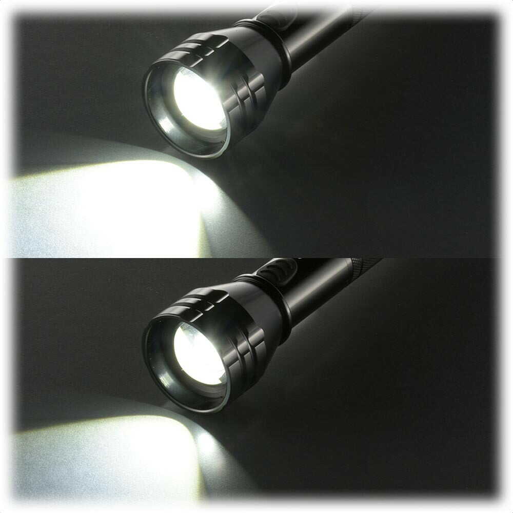 Ohm Electric Waterproof LED Zoom Light Red Kaiser 1350 Lumens