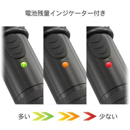 Ohm Electric Waterproof LED Zoom Light Red Kaiser 1350 Lumens