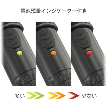 Ohm Electric Waterproof LED Zoom Light Red Kaiser 1350 Lumens