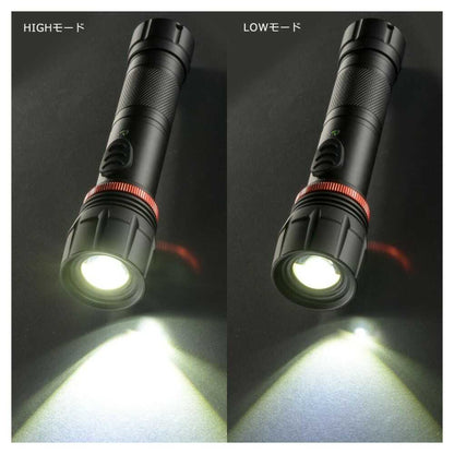 Ohm Electric LED Flashlight 700 Lumens LH-VR700Z-K