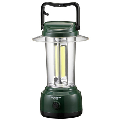 Ohm Electric LED Camping Lantern LN-CL2400-G