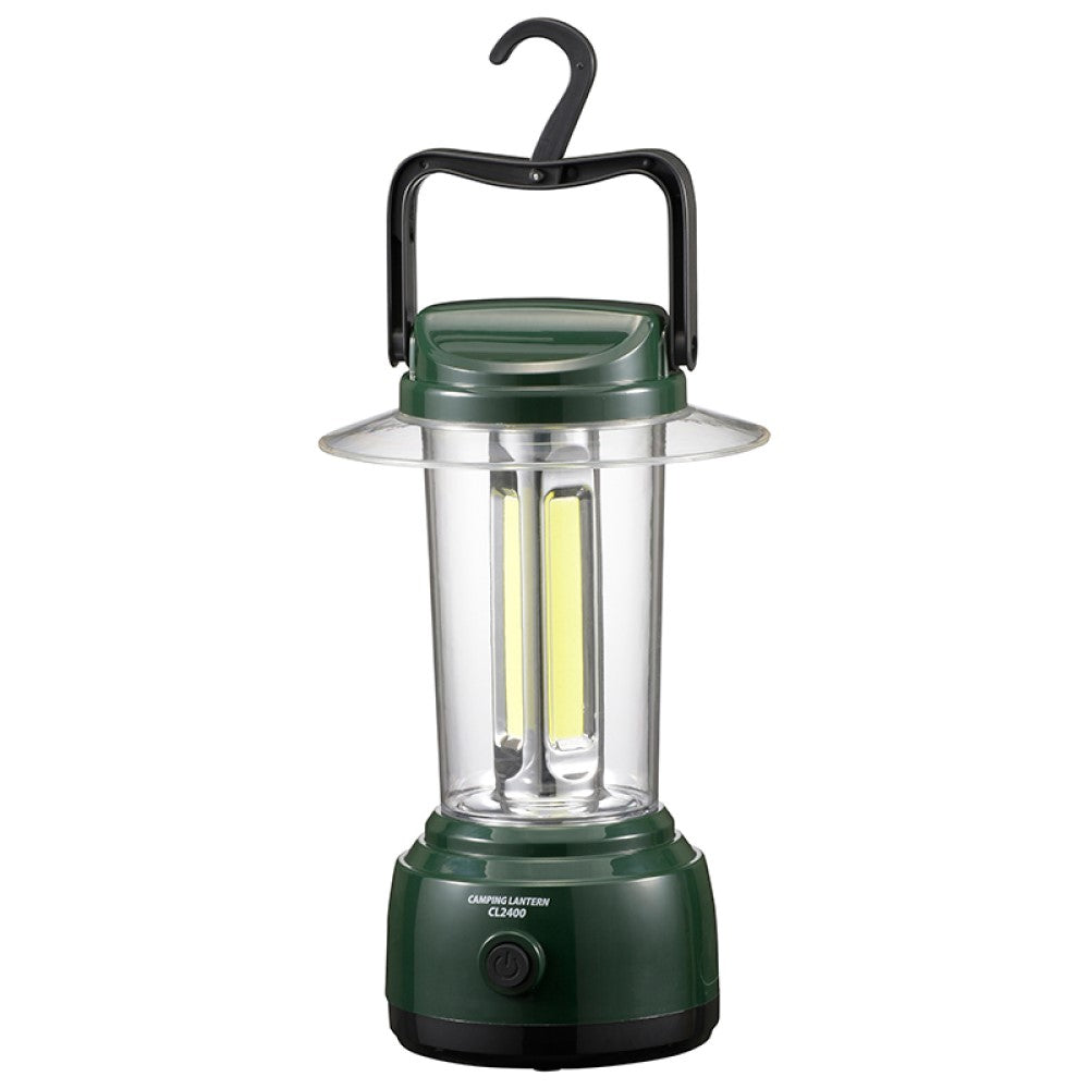Ohm Electric LED Camping Lantern LN-CL2400-G