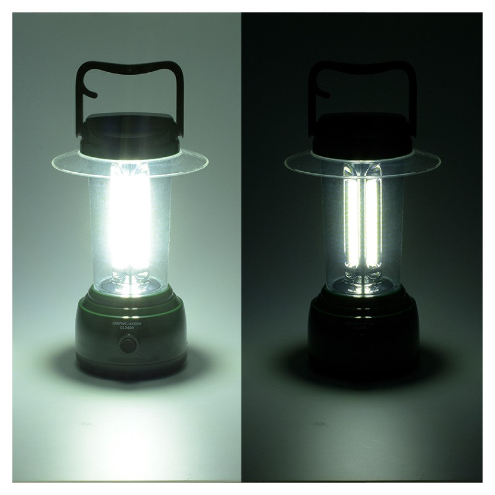 Ohm Electric LED Camping Lantern LN-CL2400-G