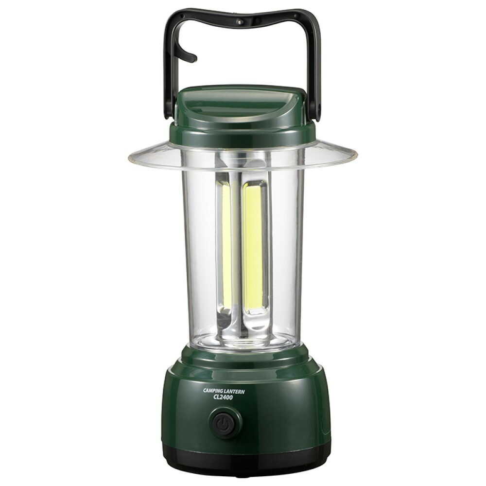 Ohm Electric LED Camping Lantern LN-CL2400-G
