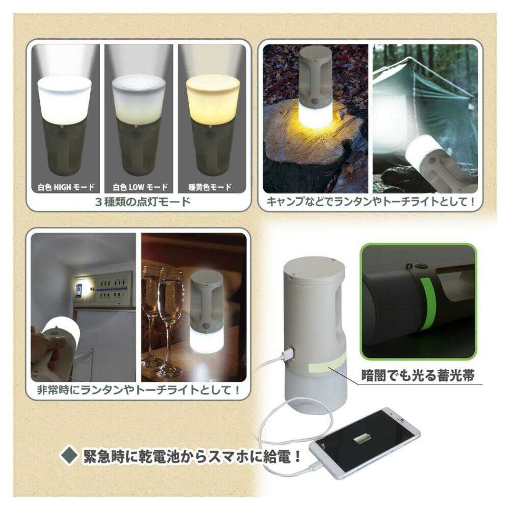 Ohm Electric LED Torch Light & Lantern 450 Lumens