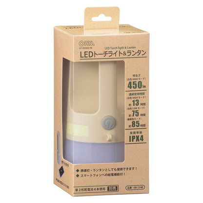 Ohm Electric LED Torch Light & Lantern 450 Lumens