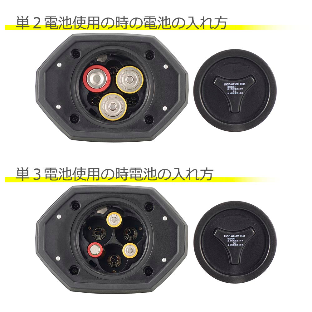 Ohm Electric LED Work Lantern Sparkled Float 560 Lumens
