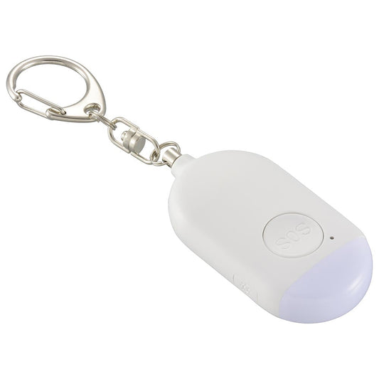 Ohm Electric LED Mini Light with Security Alarm Rechargeable