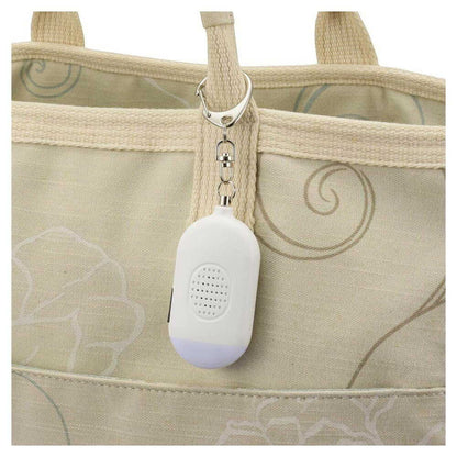 Ohm Electric LED Mini Light with Security Alarm Rechargeable