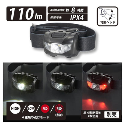 Ohm Electric LED Headlamp (110 Lumens)