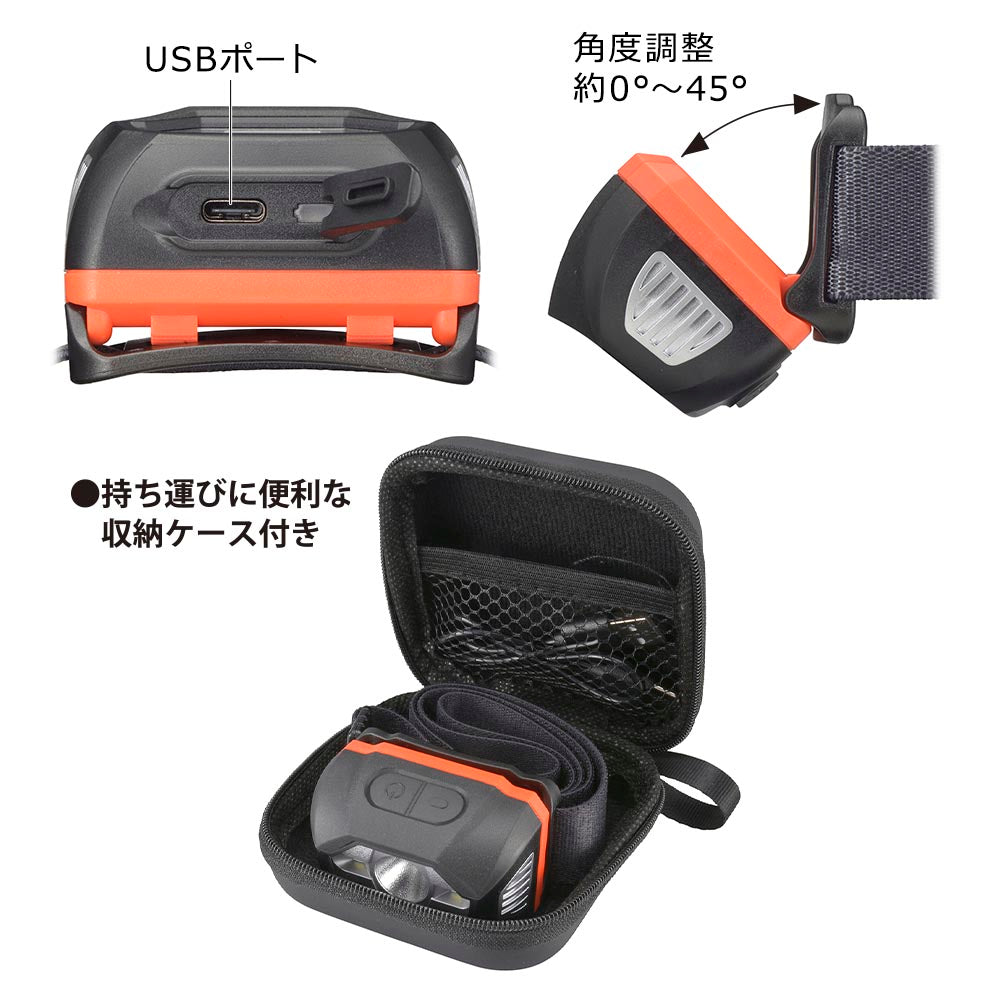 Ohm Electric USB Rechargeable LED Headlight
