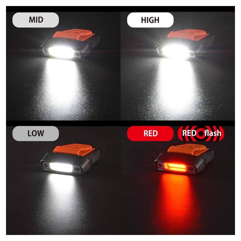 Ohm Electric USB Rechargeable LED Cap Light