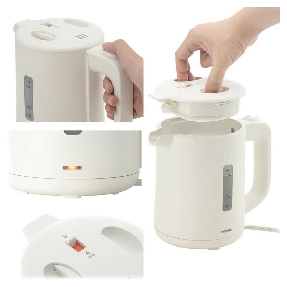 Ohm Electric Electric Kettle 1.0L