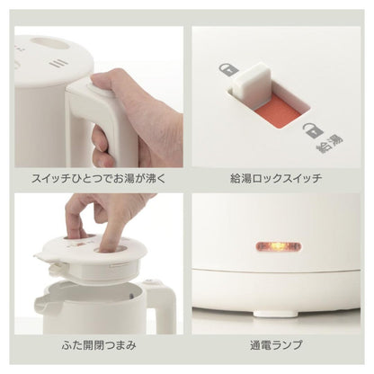 Ohm Electric Electric Kettle 1.0L