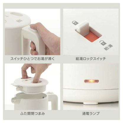 Ohm Electric Electric Kettle 1.0L