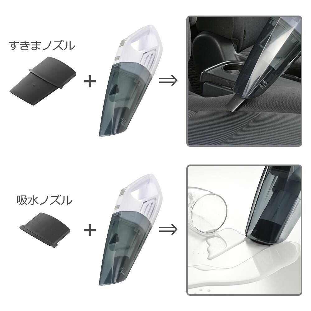 Ohm Electric Rechargeable Handheld Cleaner WET + DRY