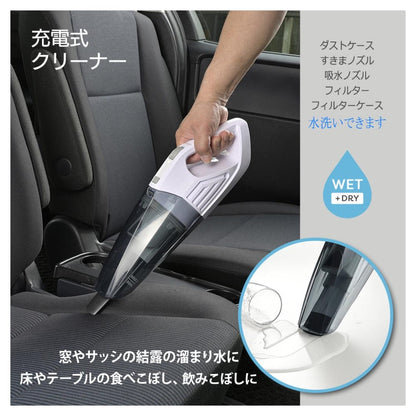 Ohm Electric Rechargeable Handheld Cleaner WET + DRY
