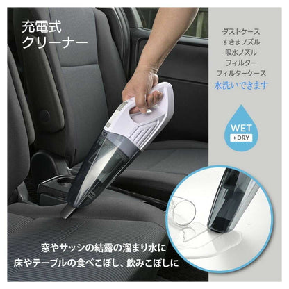 Ohm Electric Rechargeable Handheld Cleaner WET + DRY
