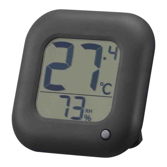Ohm Electric Easy-to-Read Thermo-Hygrometer