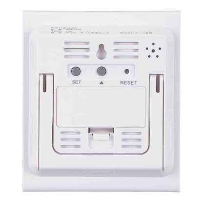 Ohm Electric Easy-to-Read Thermo-Hygrometer with Clock Function