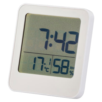 Ohm Electric Bath Clock & Hygrometer