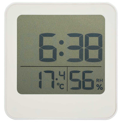 Ohm Electric Bath Clock & Hygrometer