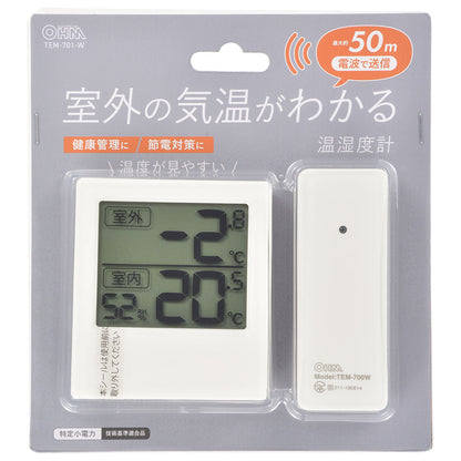 Ohm Electric Outdoor Temperature and Humidity Meter