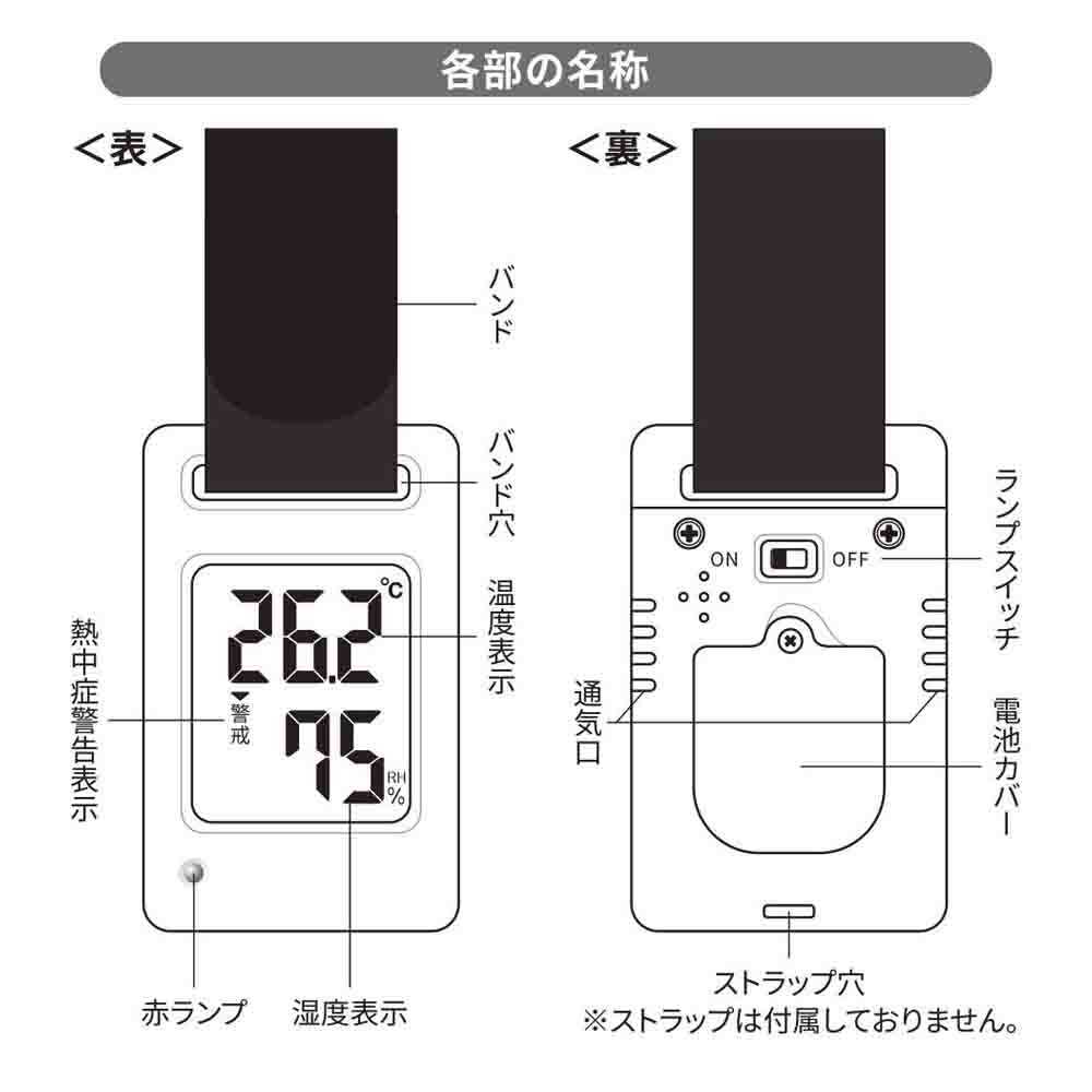 Ohm Electric Portable Digital Thermo-Hygrometer
